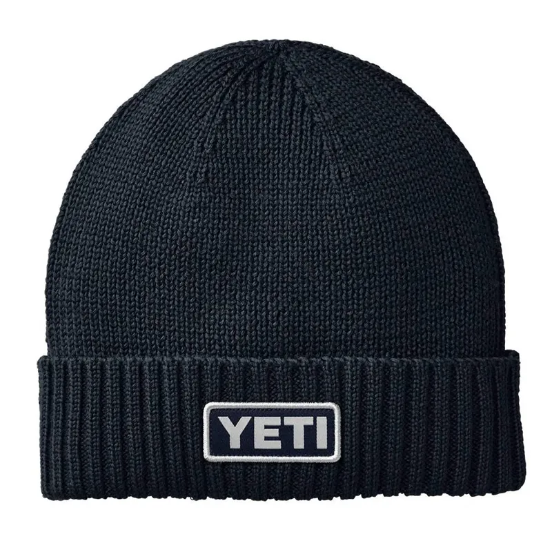 Yeti Logo Beanie Hat Navy